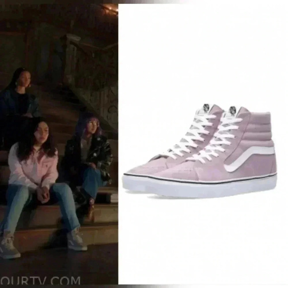 Vans Sk8-Hi Unisex sneakers Lavender size Womens 9.5 - Picture 4 of 8